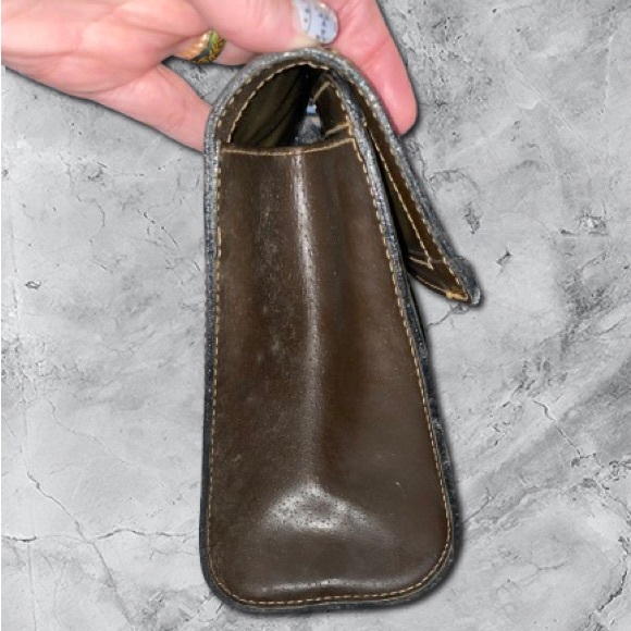 Vintage Gucci Brown Clutch Bag - Picture 5 of 10